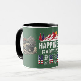 Taza Explorador de la ruta de aventura 4x4 de la felici