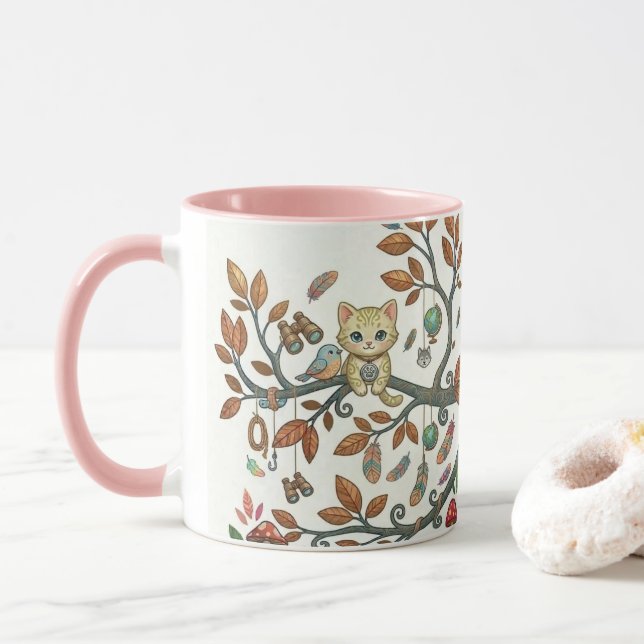 Taza Explorador del Bosque (Con donut)