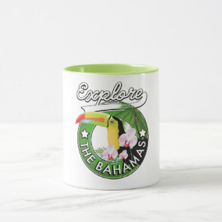 Taza Explorar el logo de Bahamas
