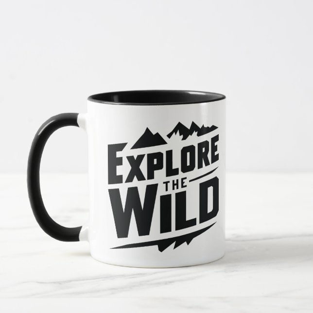 Taza Explorar lo salvaje (Izquierda)