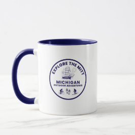 Taza Explorar Michigan Coffee Mug