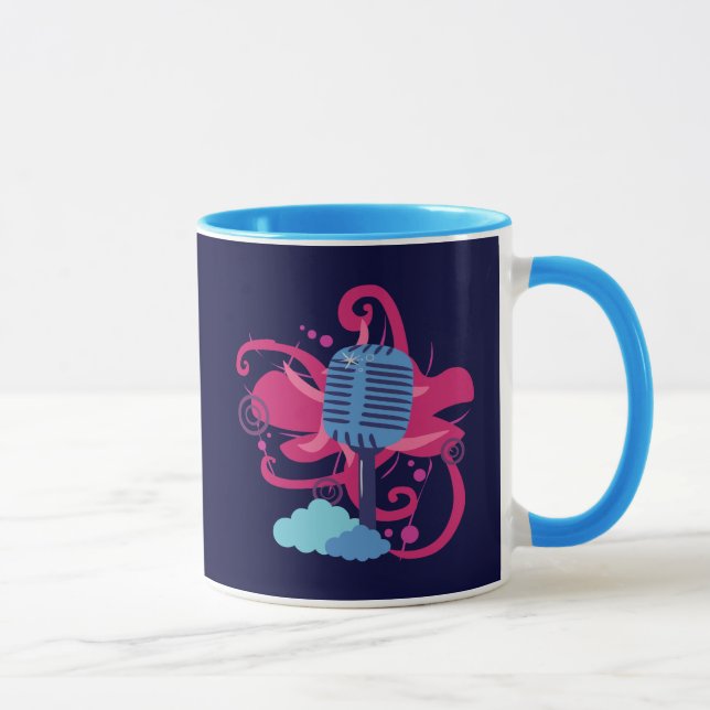 Taza Explosión de arte de micrófono (Derecha)