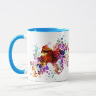 Taza Explosión de color salvaje
