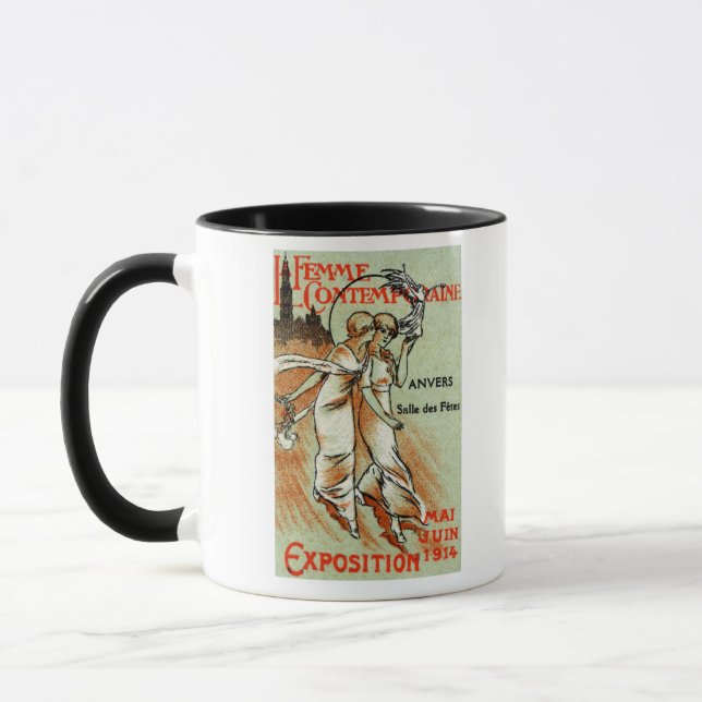 Taza Expo de la Mujer Moderna de 1914 (Izquierda)