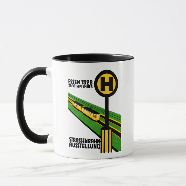 Taza Exposición de Autos Callejeros de 1928 (Izquierda)
