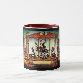 Taza Exposición de vinos del circo victoriano