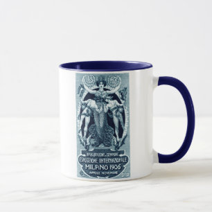 Taza Exposición Internacional de Milán de 1906