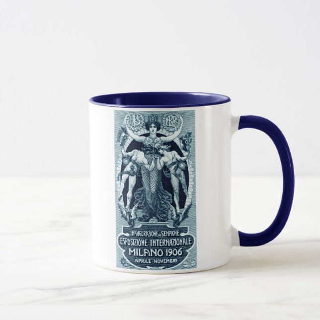 Taza Exposición Internacional de Milán de 1906 (Derecha)