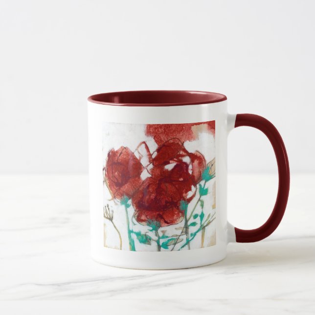 Taza Expresión de flor I (Derecha)