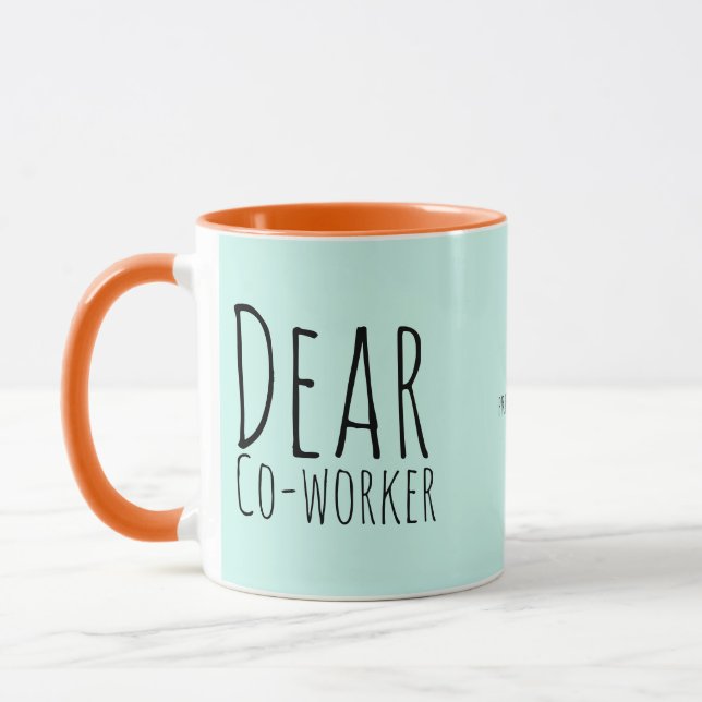 Taza expresión moderna café Mug (Izquierda)