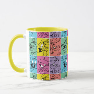 Taza EXpresiones de bloques de color BUGS BUNNY™