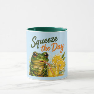 Taza Exprime el Día divertido Limón Lindo Verano
