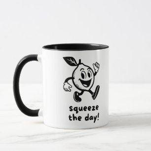 Taza Exprimir El Día Diversión Limón Juego de Palabras