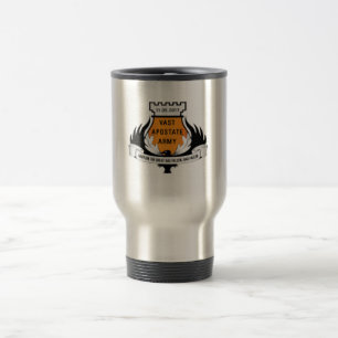 Taza extensa del viaje del ejército de la apósta