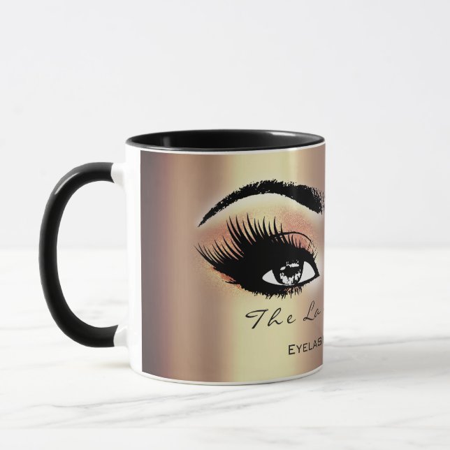 Taza Extensión de latigazos Makeup Studio Peach Sepia G (Izquierda)