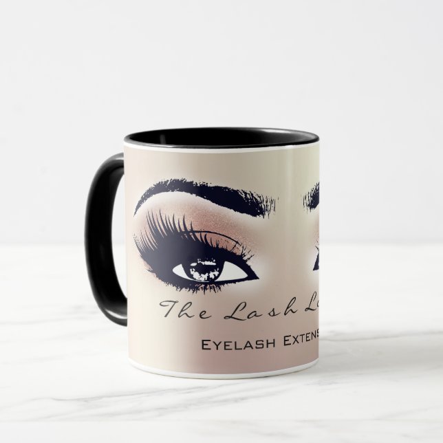 Taza Extensión de pestañas maquillaje de ojos Studio Co (Anverso izquierdo)