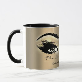 Taza Extensión de pestañas maquillaje Studio EyesSepia 