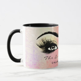 Taza Extensión Lash Oye Makeup Artist Studio Peach Rosa