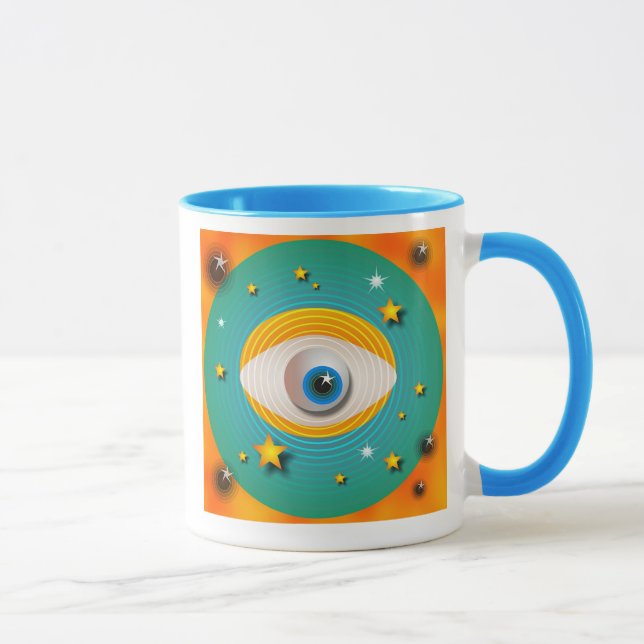 Taza Extracto del globo del ojo (Derecha)
