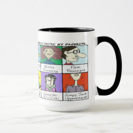 TAZA EXTRAÑA DE LA GENTE