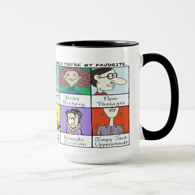 TAZA EXTRAÑA DE LA GENTE (Derecha)