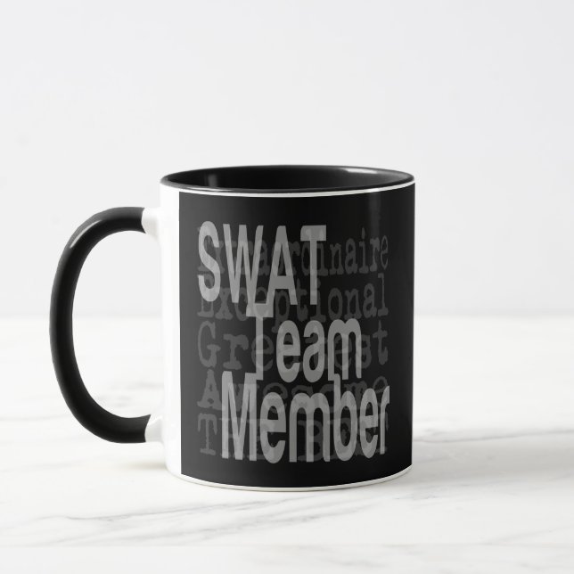 Taza Extraordinaria de miembro del equipo SWAT (Izquierda)