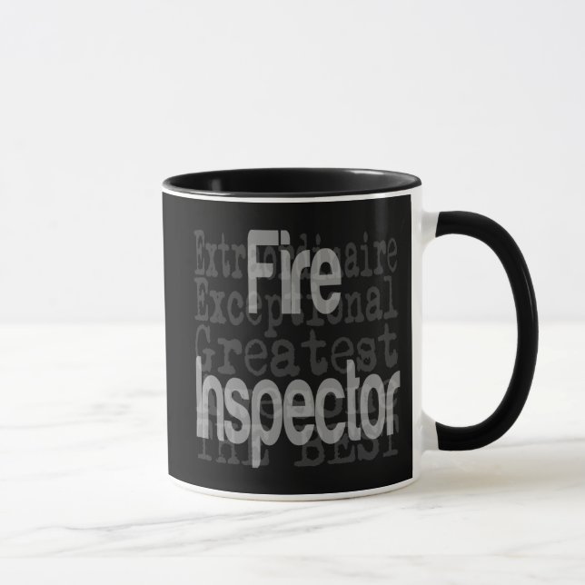 Taza Extraordinaria del inspector de incendios (Derecha)