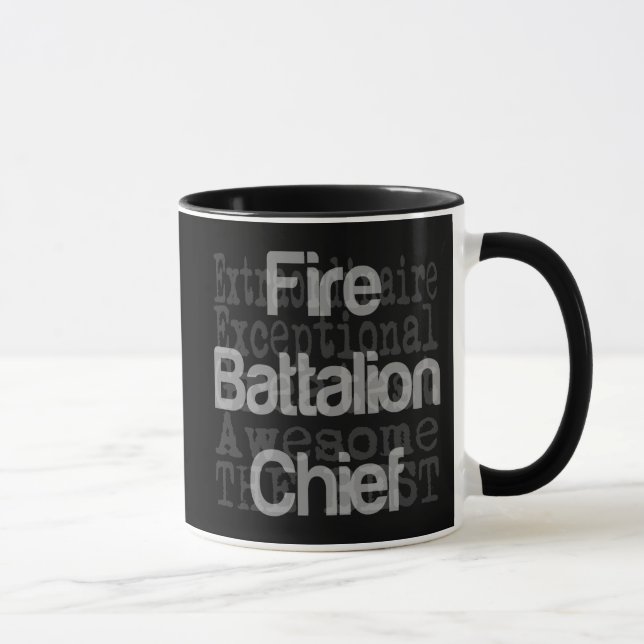 Taza Extraordinario Jefe del Batallón de Fuego (Derecha)