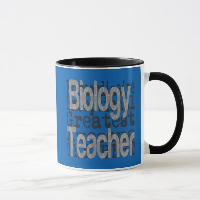 Taza Extraordinario profesor de biología (Derecha)