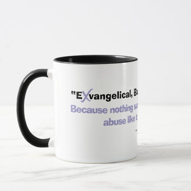 Taza Exvangélico, Pero Hacerlo Espresso - Snarky Mug (Izquierda)