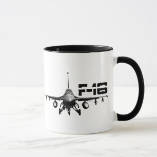 Taza F-16 Fighting Falcon 11 oz Ringer Mug