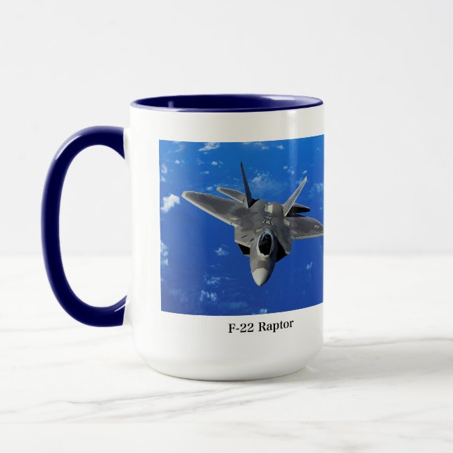 Taza F-22 Raptor (Izquierda)