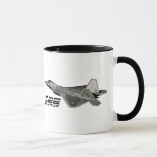 Taza F-22 RAPTOR 11 oz Ringer Mug