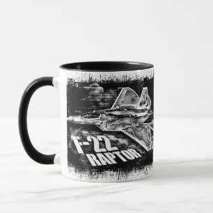 TAZA F-22 RAPTOR NULO