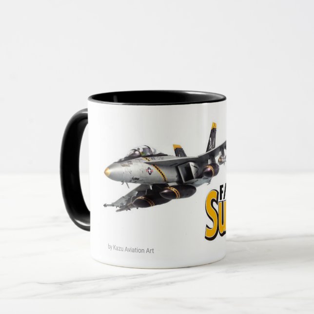 Taza F/A-18F Super Hornet (Anverso izquierdo)