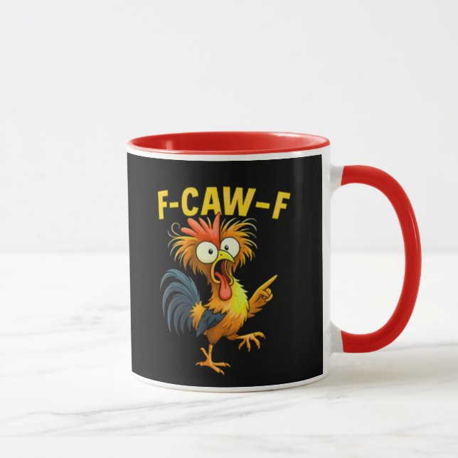 Taza F-Caw Chicken  (Derecha)