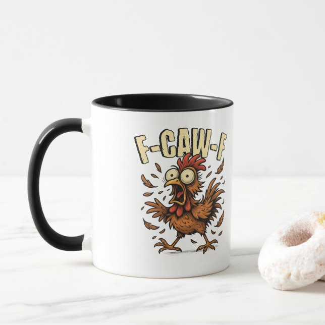 TAZA F-CAW-F (Con donut)