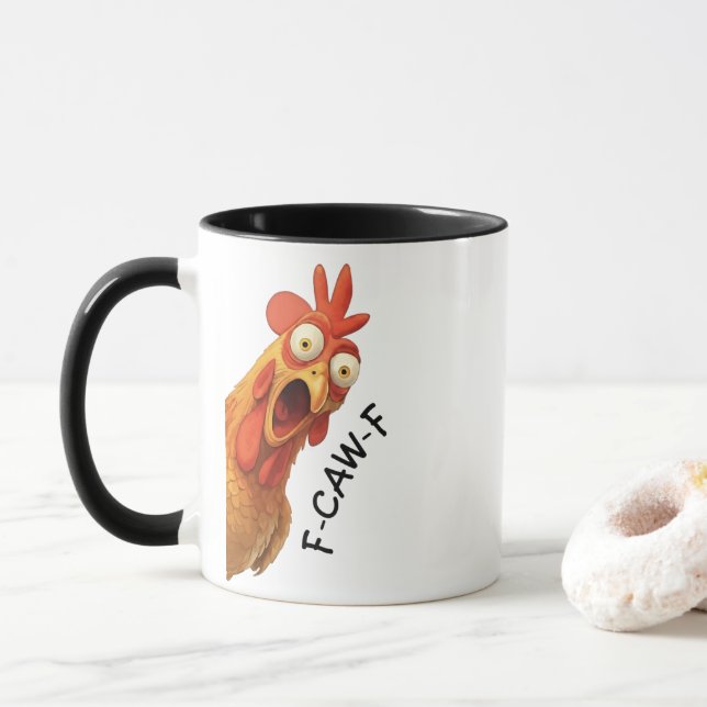 TAZA F-CAW-F (Con donut)