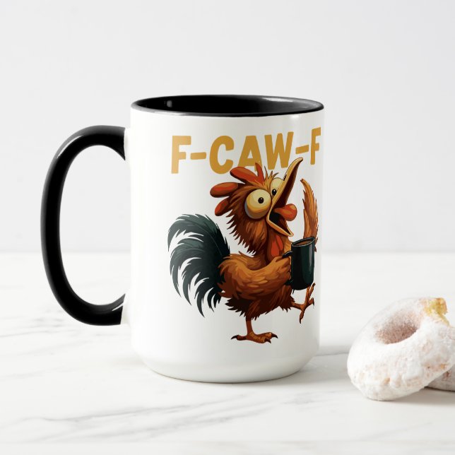 TAZA F-CAW-F (Con donut)