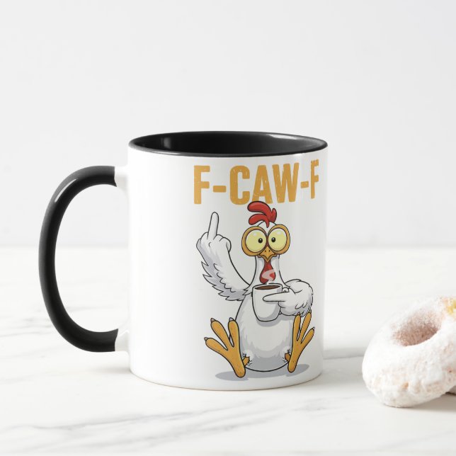 TAZA F-CAW-F (Con donut)