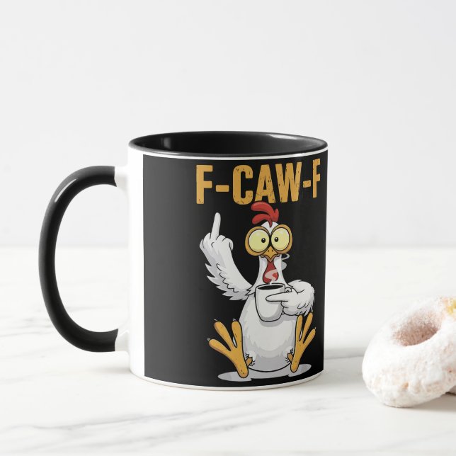 TAZA F-CAW-F (Con donut)