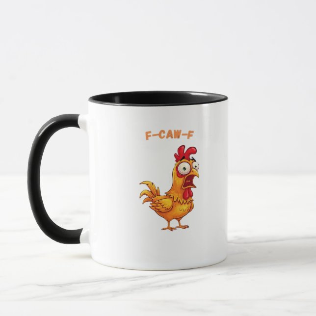 Taza F-Caw-F Classic Funny Quote (Izquierda)