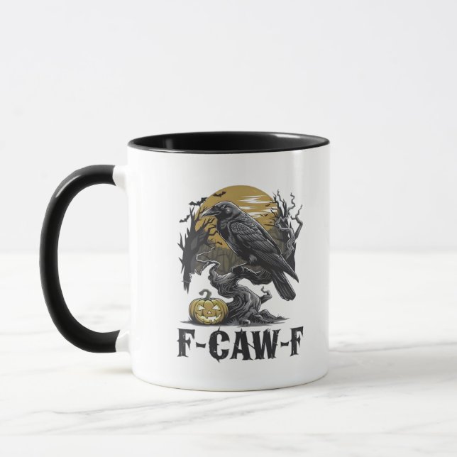 Taza F-Caw-F Classic Minimal Design (Izquierda)