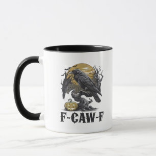Taza F-Caw-F Diseño Mínimo Clásico