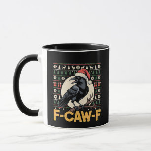 Taza F-Caw-F No Estoy Construyendo un Muñeco de Nieve D