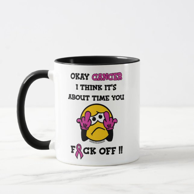 Taza F#CK OFF... Cáncer de mama (Izquierda)