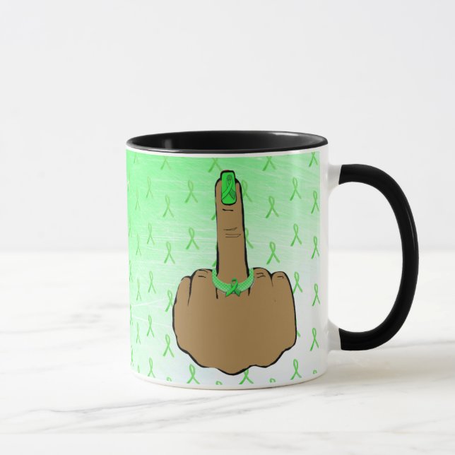 Taza F de la enfermedad de Lyme Coffee Mug (Derecha)