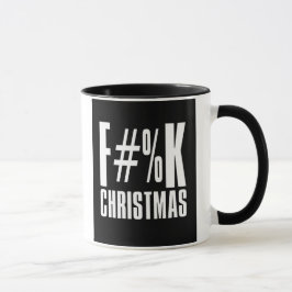 Taza F#%K Navidades Holiday Mug