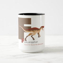 Taza F like Fukuiraptor Mug