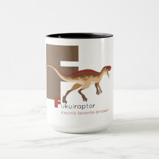 Taza F like Fukuiraptor Mug